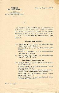 CHORALE ST ESPRIT D ORAN CONCERT DU 20 01 1952 XXX (1)